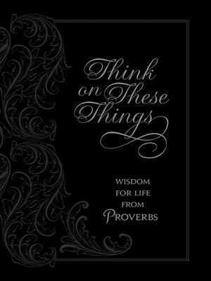 cover image of Think on These Things